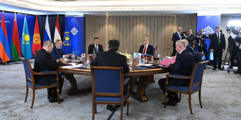 Тоқаев ҰҚШҰ Ұжымдық қауіпсіздік кеңесінің сессиясына қатысты