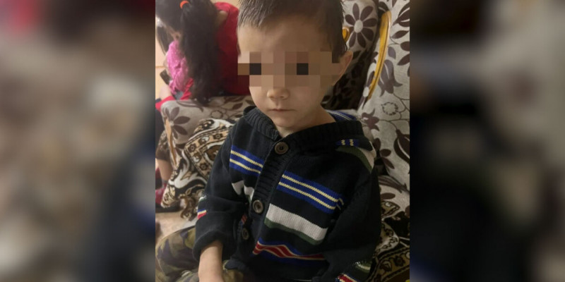 Көкшетауда бес жасар баланы байлауда, аш ұстаған