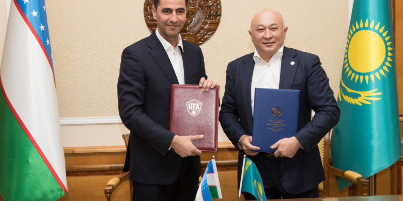 Қазақтар мен өзбектер Орталық Азия футболын бірге дамытады