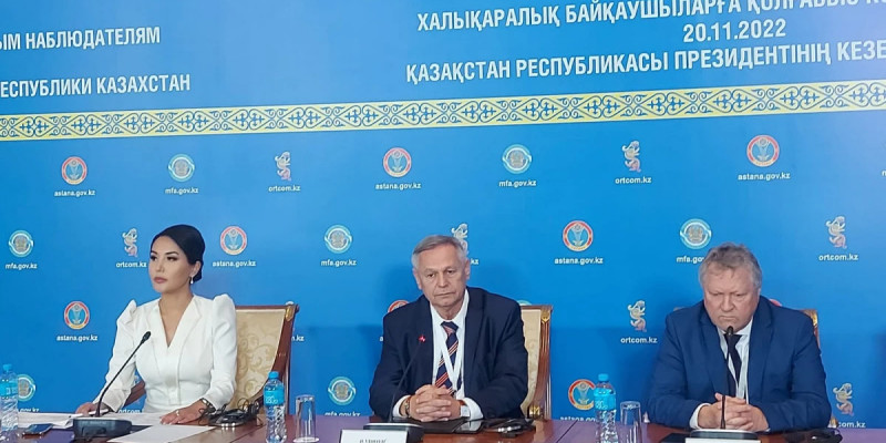 Шетелдік байқаушылар сайлау учаскелеріндегі жағдай туралы айтты