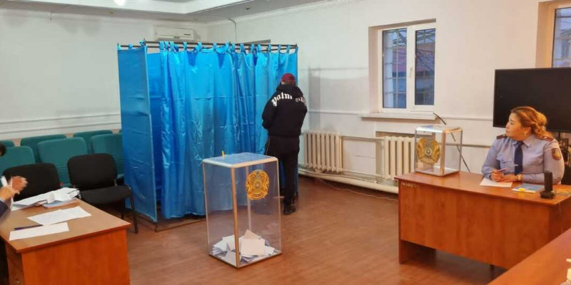 Атырауда жабық сайлау учаскелері жұмыс істеп жатыр