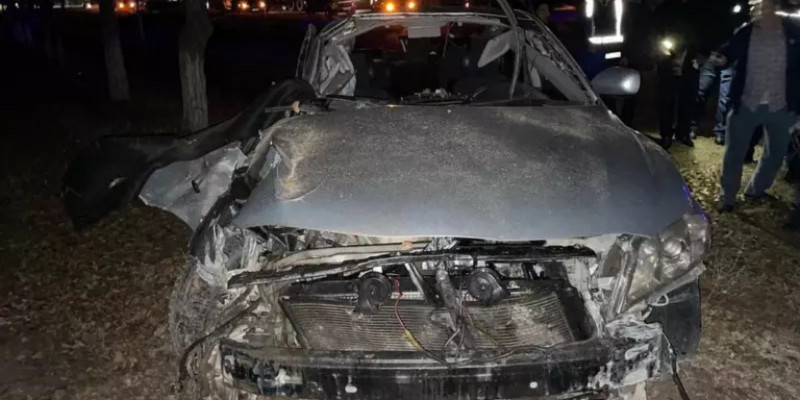 Әкесінің көлігін рұқсатсыз айдаған: Жамбыл облысында жантүршігерлік жол апаты болды
