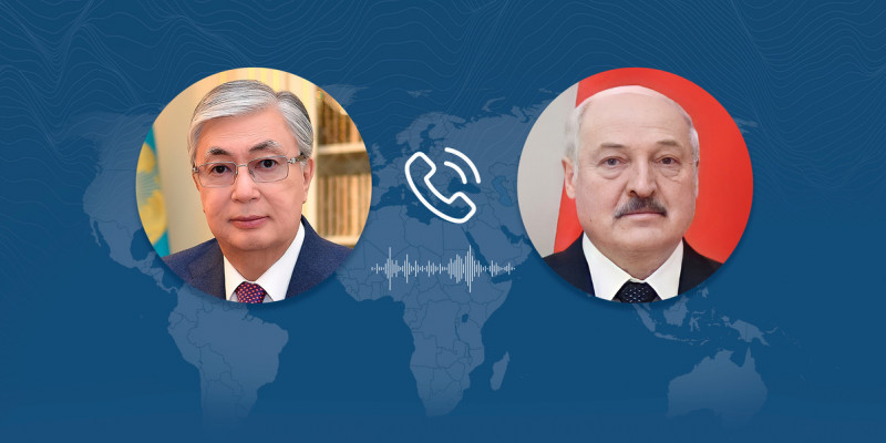 Қасым-Жомарт Тоқаев Беларусь президентімен телефон арқылы сөйлесті