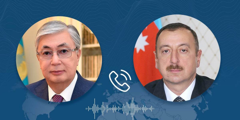Әзербайжан президенті Тоқаевты сайлаудағы жеңісімен құттықтады
