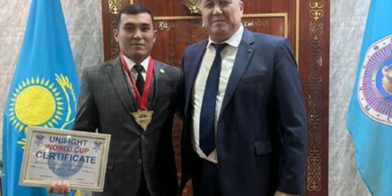 Жетісу полицейі Түркиядағы Әлем кубогында алтын жеңіп алды