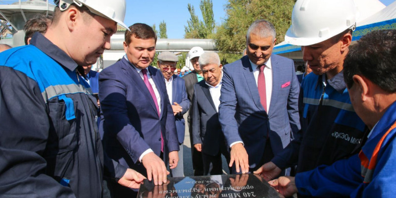Сыр өңірінде құрылыс саласында қарқынды жұмыстар жүргізіліп жатыр