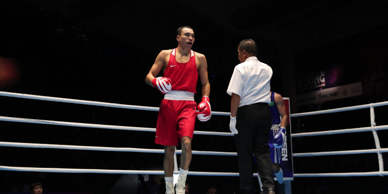 Тағы бір қазақ боксшысы Азия чемпионатының финалына шықты