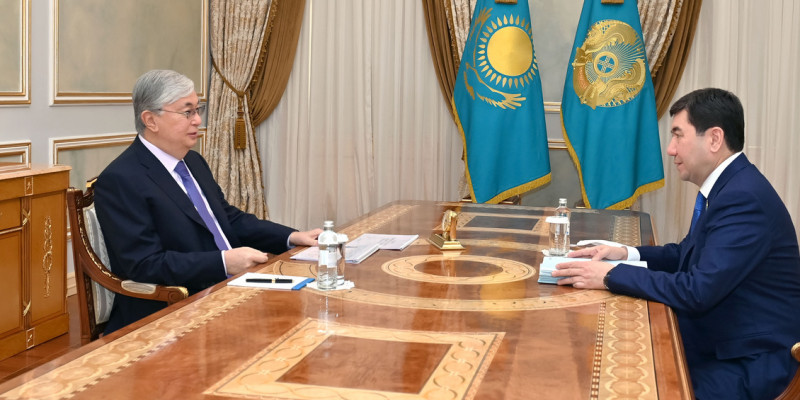 Президент Мәжіліс төрағасы Ерлан Қошановты қабылдады
