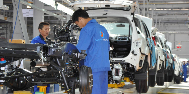 Биылғы 11 ай ішінде елімізде 99,2 мың көлік құрастырылды