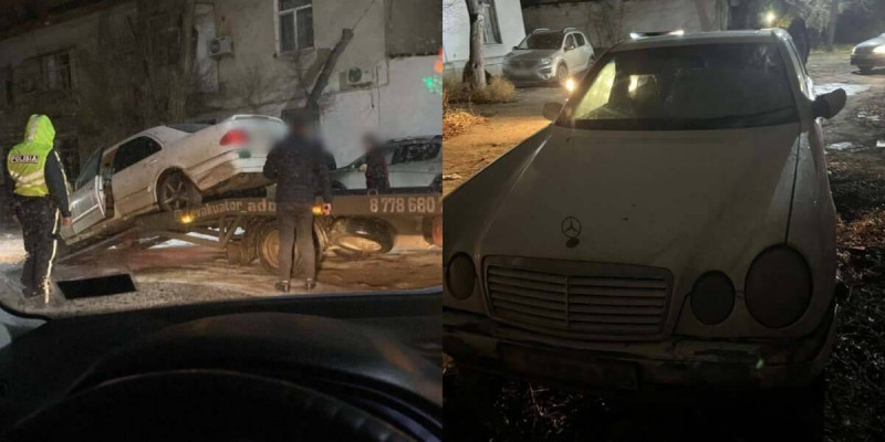 Атырауда адам қағып, қашып кеткен жүргізуші ұсталды
