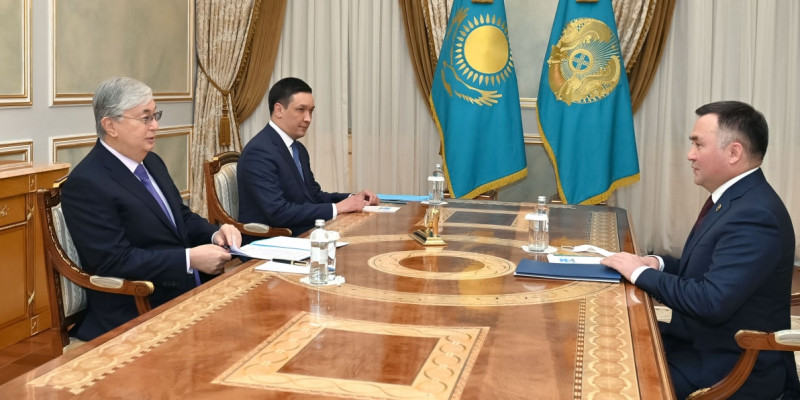 Тоқаев жаңадан сайланған Жоғарғы Сот төрағасын қабылдады