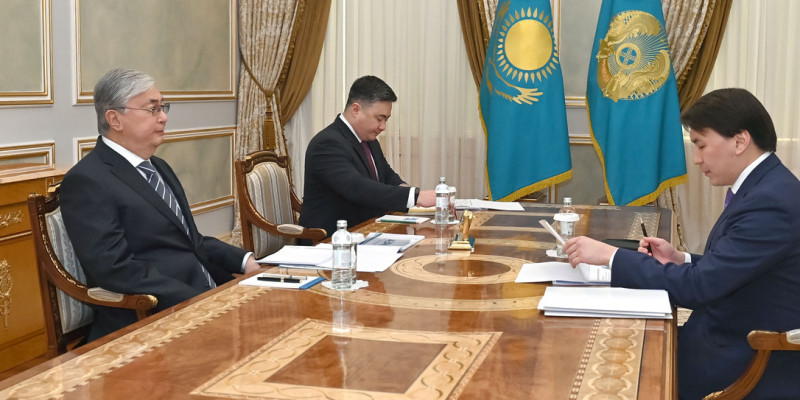 Президент Бәсекелестікті қорғау және дамыту агенттігінің төрағасын қабылдады