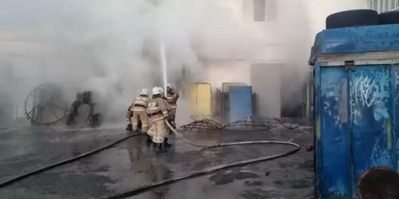 Ақтауда газ баллоны жарылып, 1 адам қайтыс болды (ВИДЕО)