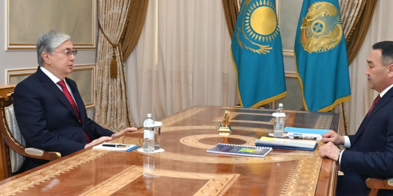 ҰҚК төрағасы Ермек Сағымбаев Президентке есеп берді