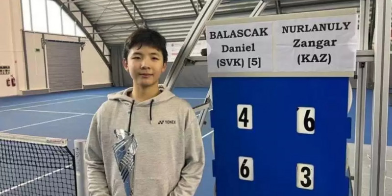 14 жастағы қазақстандық ITF Juniors турнирінде чемпион атанды