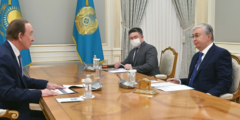 Мемлекет басшысы Air Astana президентін қабылдады