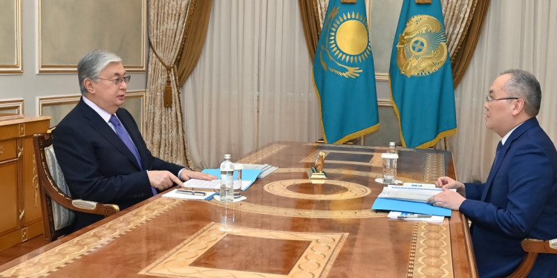 Қаржылық мониторинг агенттігінің төрағасы Президентке есеп берді
