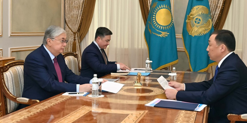 Президент «Қазақстан темір жолы» ҰК» АҚ басқарма төрағасын қабылдады
