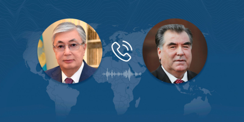Мемлекет басшысы Тәжікстан президентімен телефон арқылы сөйлесті