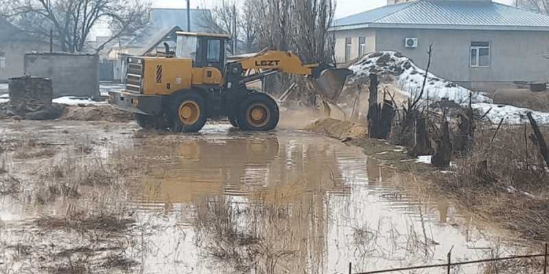 Жамбыл облысының үш ауданындағы бірнеше ауылды су басты