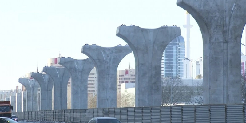 Сәуірде LRT құрылысын аяқтауға қаржы бөлінеді