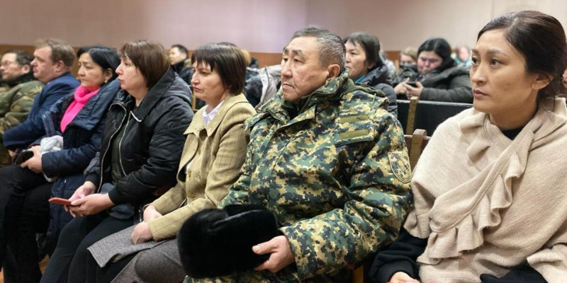 Новопокровка ауылының тұрғындарына «AMANAT» партиясының сайлауалды бағдарламасы түсіндірілді