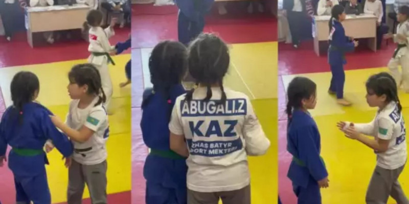 Сіңлісіне қолдау білдірген қыздың әрекеті көптің жүрегін елжіретті (ВИДЕО)
