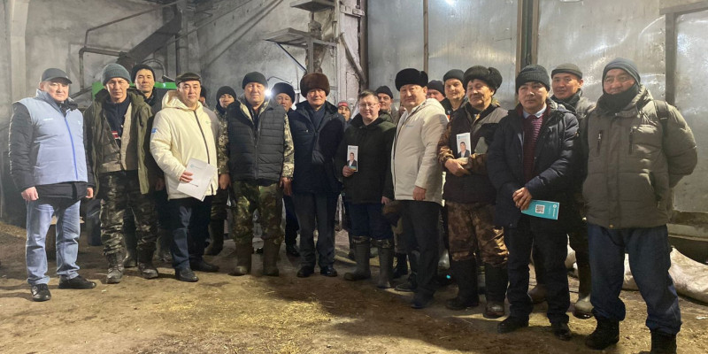 «AMANAT» партиясы үгіт-насихат жұмыстарымен Ертіс ауданына барды