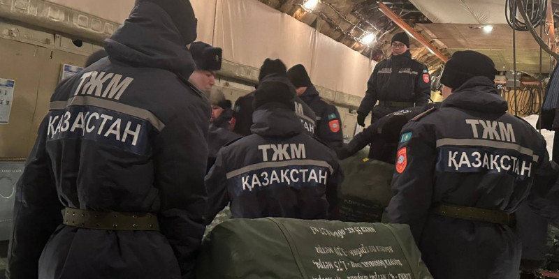 Қазақстан Түркияға 55 тонна гуманитарлық көмек жіберді