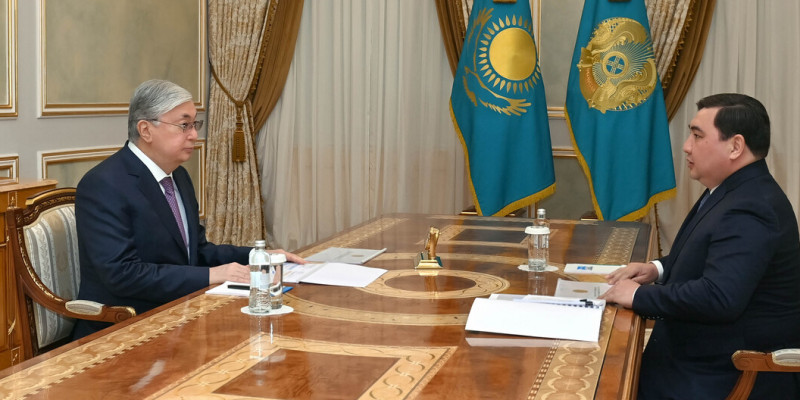 Президент Мемлекеттік қызмет істері агенттігінің төрағасын қабылдады