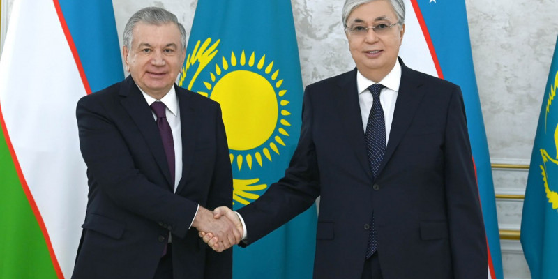 Қасым-Жомарт Тоқаев Өзбекстан президентімен кездесті
