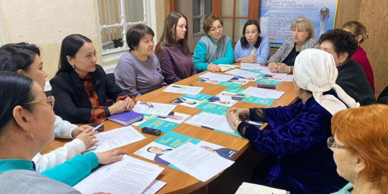 «Бақытты отбасы» партиялық жобасы аясында кеңес отырысы өтті