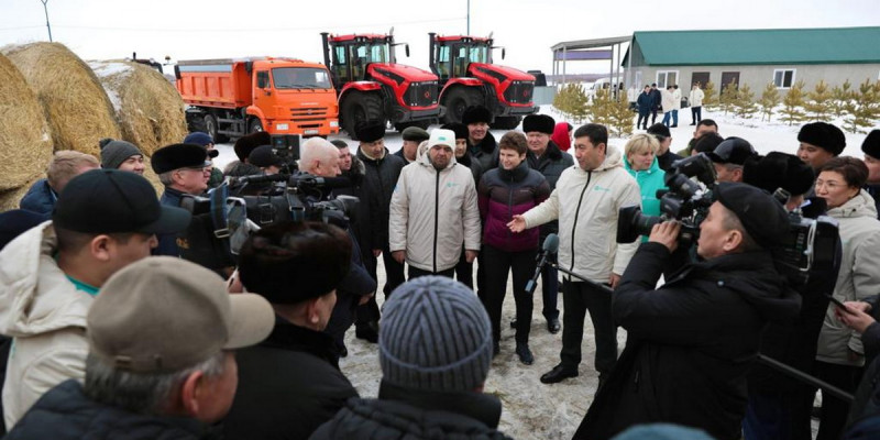 «AMANAT» партиясының Республикалық сайлауалды штабы СҚО-да шаруалармен кездесті