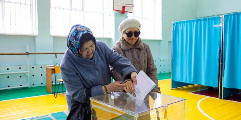Астанада мүмкіндігі шектеулі адамдардың дауыс беруі үшін қандай жағдай жасалды?