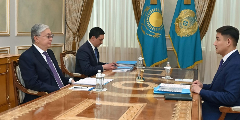 Мемлекет басшысы Әділет министрін қабылдады