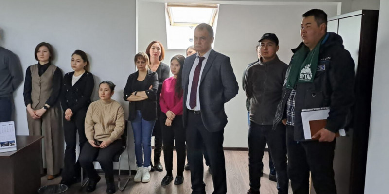 «Байтақ» жасылдар партиясының кандидаттары кәсіпорын ұжымымен кездесті