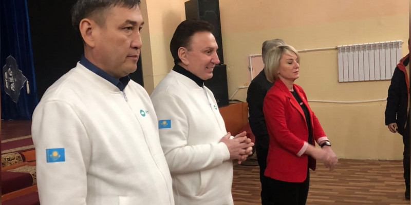 Кандидаттар үгіт-насихат жұмыстарымен Шідертіге барды