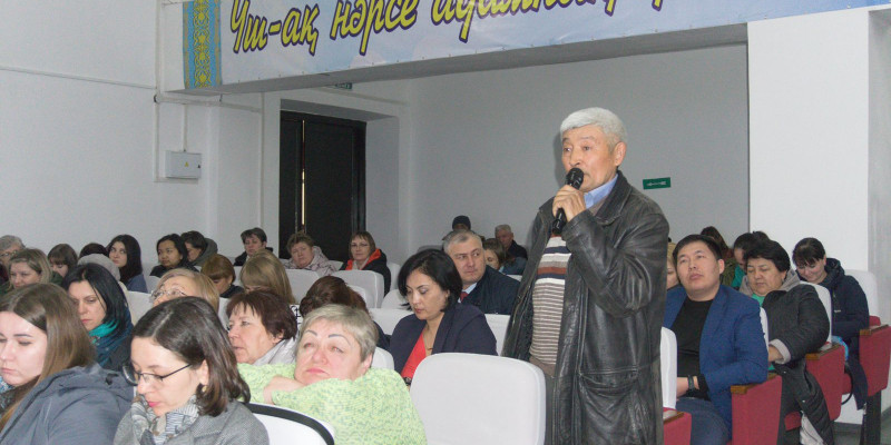 «AMANAT»: кандидаттар Бородулиха ауданының сайлаушыларымен кездесті