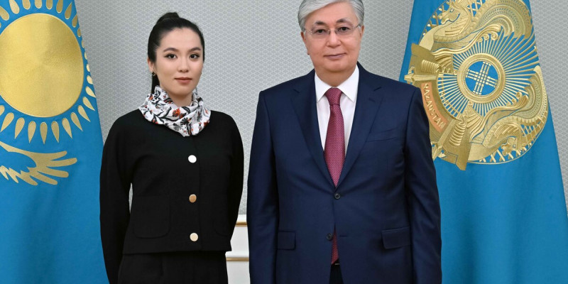 Мемлекет басшысы шахматшы Динара Сәдуақасованы қабылдады
