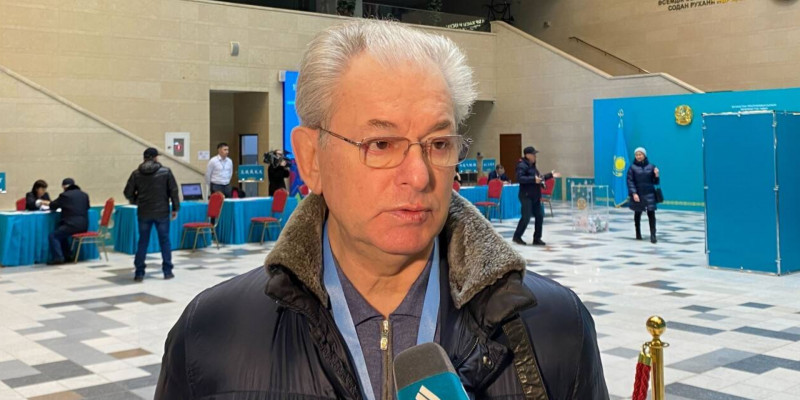 Адамдар саналы түрде таңдау жасап жатыр – халықаралық бақылаушы