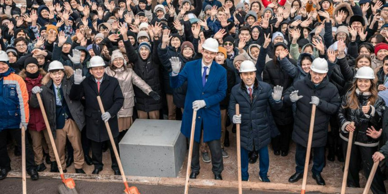 Ақмола облысында ауыл балаларына арналған заманауи кампус бой көтереді