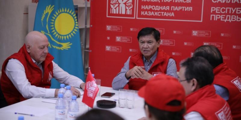 Қазақстан Халық партиясы үгіт-насихат жұмысын бастады