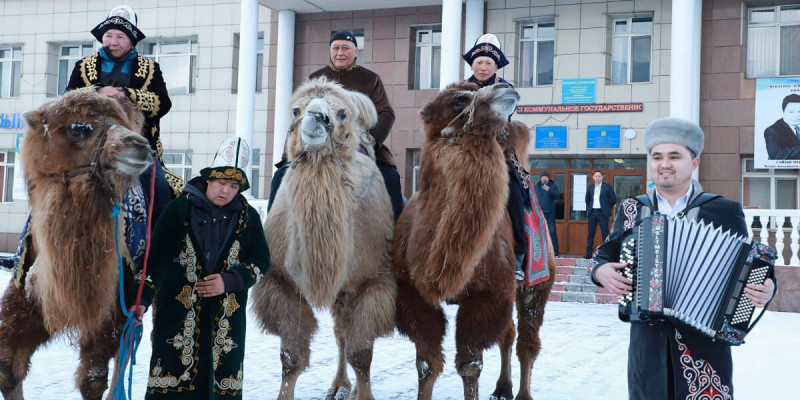 Жетісу облысында сайлаушылар түйемен келіп, дауыс берді
