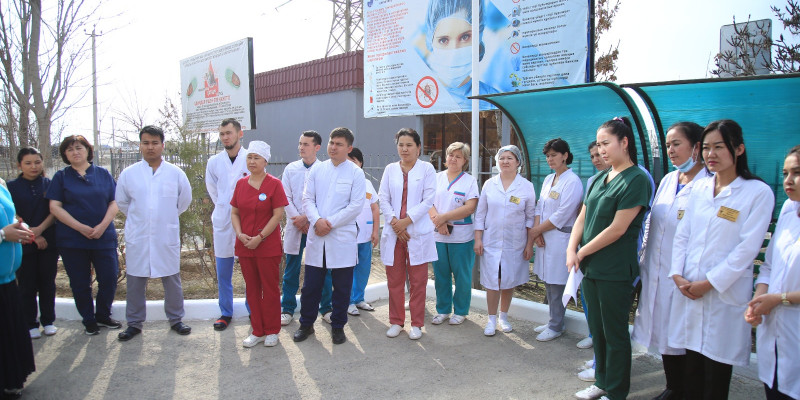 «AMANAT»: түркістандық дәрігерлерге сайлауалды бағдарлама таныстырылды