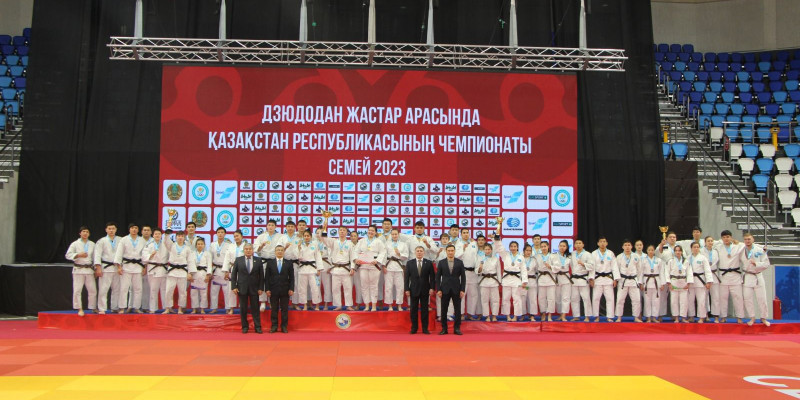 Дзюдодан жастар арасында Қазақстан чемпионатының жеңімпаздары анықталды