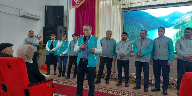 Үміткерлер Жаңаарқа ауданының тұрғындарымен жүздесті