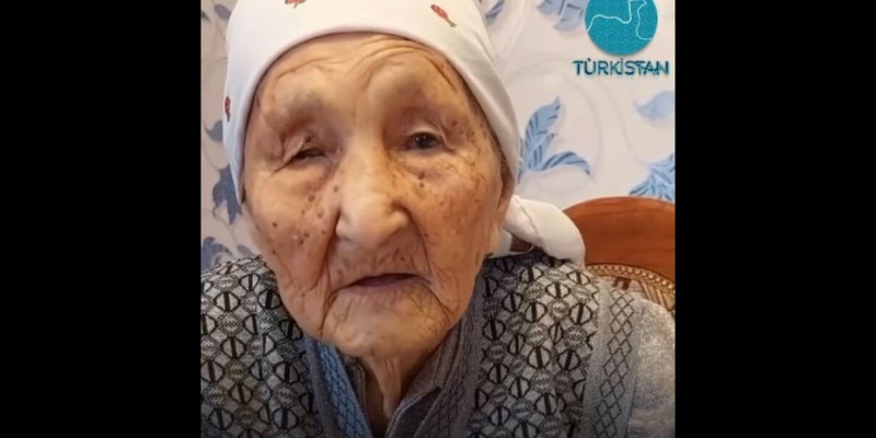 Ғасыр ғұмыр: шымкенттік әже 100-ге толды