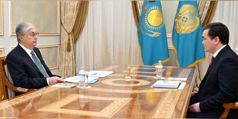 Мемлекет басшысы Астана қаласының әкімін қабылдады