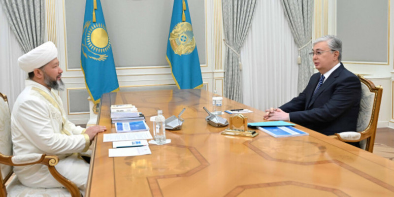 Мемлекет басшысы Бас мүфтиді қабылдады