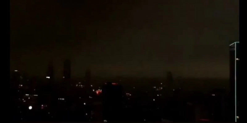Ыстамбұлды қара түнек басты (ВИДЕО)